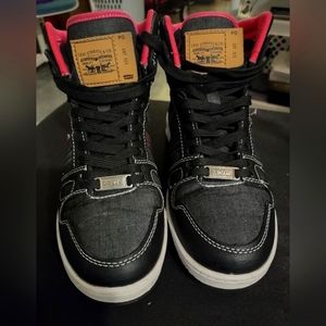 Levi's Hi-Top Sneakers, Size 6